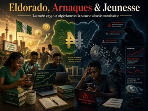 Eldorado, Arnaques & Jeunesse, ce que la ruée crypto nigériane dit de la souveraineté monétaire..