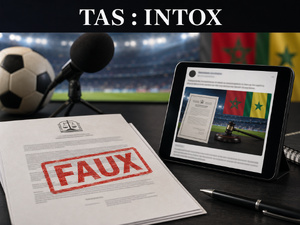 Fake encore fake : non, le TAS n’a pas retiré au Maroc le titre de la CAN 2025 Fake encore fake : non, le TAS n’a pas retiré au Maroc le titre de la CAN 2025