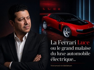 La Ferrari Luce ou le grand malaise du luxe automobile électrique..