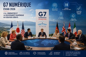 G7 numérique : l’IA au cœur d’une nouvelle bataille de souveraineté