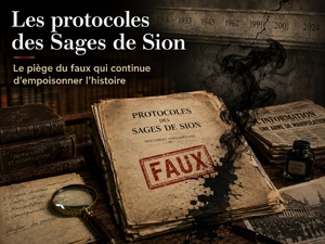 Les protocoles des Sages de Sion, le piège du faux qui continue d’empoisonner l’histoire..