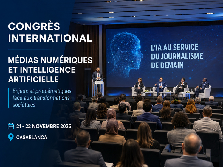 L’ISJC, en collaboration avec le Centre américano-canadien de développement humain, la plateforme numérique « Ijaz » et le Master Journalisme et Médias Numériques, organisera à Casablanca, les 2