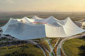 Grand Stade Hassan II : le futur plus grand stade du monde prend forme à Benslimane