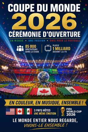 Coupe du monde 2026 : une cérémonie d’ouverture, mais sans véritable moment d’émerveillement