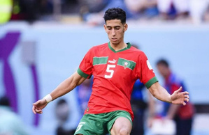 Aguerd forfait, coup dur pour le Maroc avant le Mondial Aguerd forfait, coup dur pour le Maroc avant le Mondial