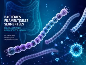 Les bactéries filamenteuses segmentées officiellement intégrées au microbiote humain Les bactéries filamenteuses segmentées officiellement intégrées au microbiote humain