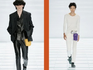 Prada réinvente le jean et imagine une nouvelle silhouette pour le printemps-été 2027 Prada réinvente le jean et imagine une nouvelle silhouette pour le printemps-été 2027