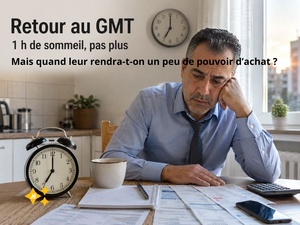 Après avoir rendu une heure aux citoyens, quand leur rendra-t-on un peu de pouvoir d’achat ? Après avoir rendu une heure aux citoyens, quand leur rendra-t-on un peu de pouvoir d’achat ?