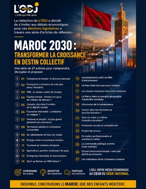 Et si investir ne suffisait plus et que le Maroc devait transformer sa croissance en prospérité