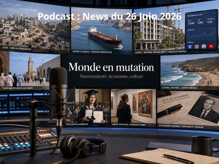 Podcast : News du 26 Juin 2026