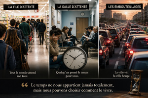 Je n'aime pas faire la queue