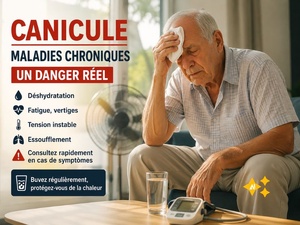 Canicule et maladies chroniques : quand la chaleur fait décompenser les corps fragiles Canicule et maladies chroniques : quand la chaleur fait décompenser les corps fragiles