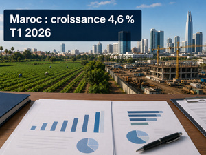 Maroc : au premier trimestre 2026, la croissance tient bon, mais l’agriculture porte l’essentiel de l’effort
