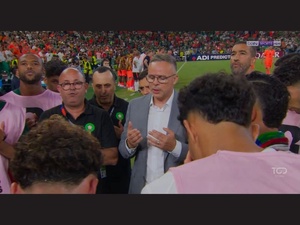 Diaporama : Match Maroc-Hollande