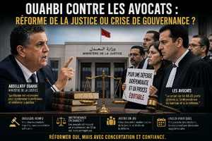 Ouahbi contre les avocats : réforme de la justice ou crise de gouvernance ? Ouahbi contre les avocats : réforme de la justice ou crise de gouvernance ?
