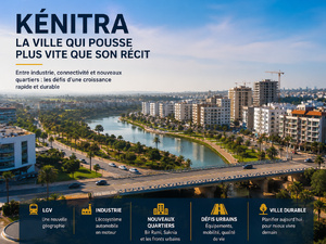 Kénitra, la ville qui pousse plus vite que son récit