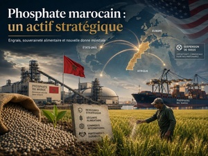 Le phosphate marocain redevient un actif géostratégique mondial Le phosphate marocain redevient un actif géostratégique mondial