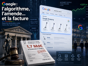 ​Après l’amende, la facture : quand les algorithmes de Google deviennent une dette de 1,7 milliard d’euros