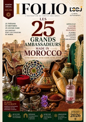 Prochainement : IFOLIO – Hors-série "Les 25 grands ambassadeurs Made in Morocco"