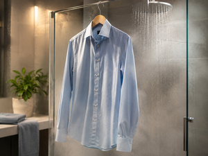 Cette astuce pour votre chemise froissée sauve les matins pressés Cette astuce pour votre chemise froissée sauve les matins pressés