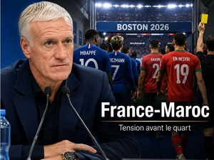Maroc-France : Deschamps calme le jeu, mais le match sent déjà la haute tension Maroc-France : Deschamps calme le jeu, mais le match sent déjà la haute tension