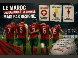 Le vrai handicap de l'équipe du Maroc n’est peut-être pas la France Le vrai handicap de l'équipe du Maroc n’est peut-être pas la France