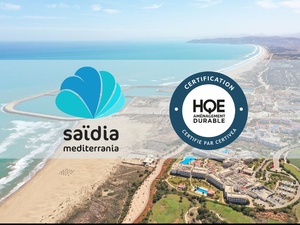 Saïdia Mediterrania devient le premier projet en Afrique à obtenir la certification HQE™ Aménagement Durable