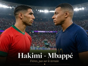 Hakimi–Mbappé : l’amitié en pause, le quart en ligne de mire Hakimi–Mbappé : l’amitié en pause, le quart en ligne de mire