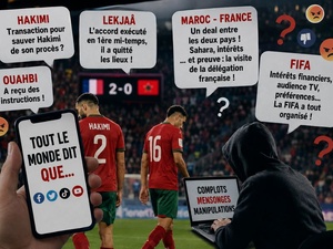 Après Maroc-France, les complotistes se défoulent sur les réseaux sociaux Après Maroc-France, les complotistes se défoulent sur les réseaux sociaux