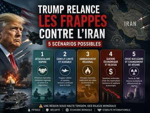 Trump relance les frappes contre l’Iran : 5 Scénarios possibles Trump relance les frappes contre l’Iran : 5 Scénarios possibles