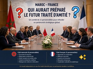 Qui aurait préparé le futur traité d'amitié entre le Maroc et la France ?