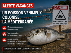 Alerte vacances : après les méduses, un nouveau danger gagne la Méditerranée