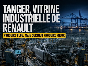 Tanger, vitrine industrielle de Renault : produire plus, mais surtout produire mieux