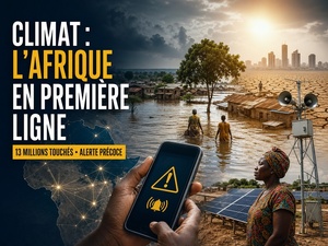 Climat en Afrique : 13 millions de personnes touchées, mais l'alerte précoce peut sauver des vies Climat en Afrique : 13 millions de personnes touchées, mais l'alerte précoce peut sauver des vies