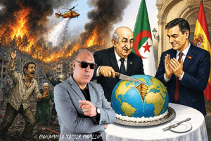 Pendant que l'Algérie brûle... le régime découpe des gâteaux !!