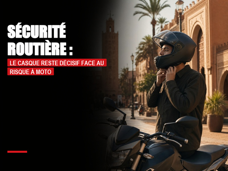 Sécurité routière : le casque reste décisif face au risque à moto