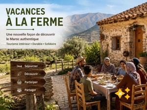 Et si les prochaines vacances des Marocains se passaient… à la ferme ?