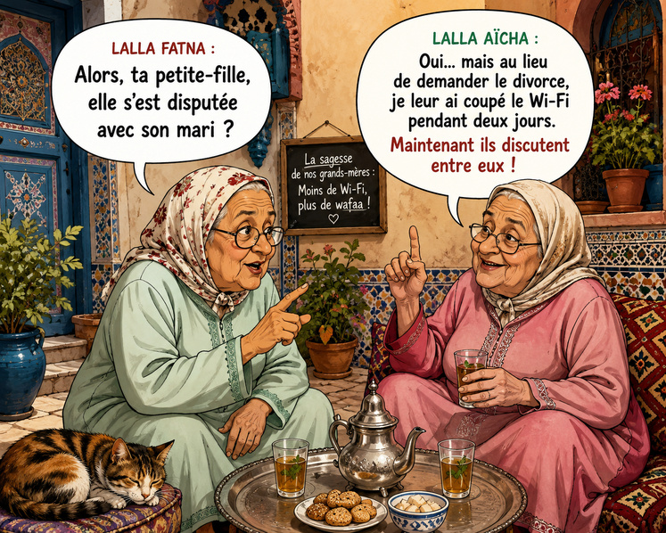 Le meilleur conseiller conjugal ? Une coupure de Wi-Fi ! Le meilleur conseiller conjugal ? Une coupure de Wi-Fi !