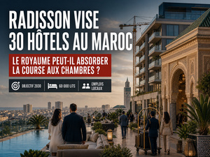 Radisson vise 30 hôtels : le Maroc peut-il absorber la course aux chambres ?