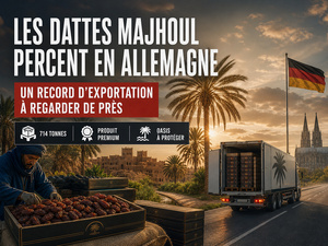 Les dattes Majhoul percent en Allemagne : un record à regarder de près Les dattes Majhoul percent en Allemagne : un record à regarder de près