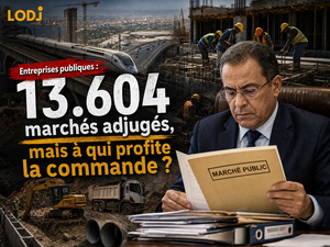 Entreprises publiques : 13.604 marchés adjugés, mais à qui profite la commande ?