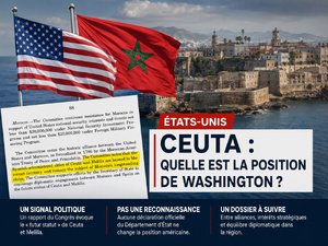 Ceuta et Melilla comme des villes « administrées par l’Espagne », situées « en territoire marocain »