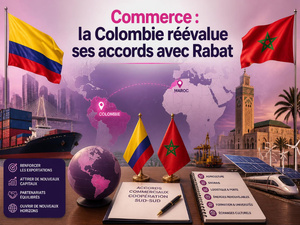Commerce : la Colombie réévalue ses accords avec Rabat