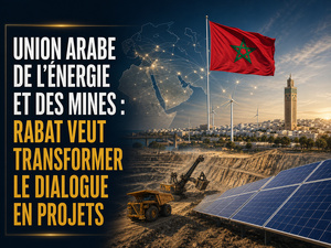 Union arabe de l'énergie et des mines : Rabat veut transformer le dialogue en projets Union arabe de l'énergie et des mines : Rabat veut transformer le dialogue en projets