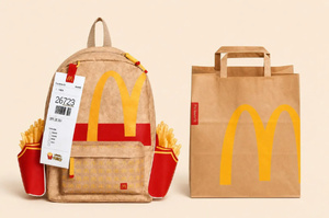 McDonald's transforme son célèbre sac en papier en sac à dos collector McDonald's transforme son célèbre sac en papier en sac à dos collector