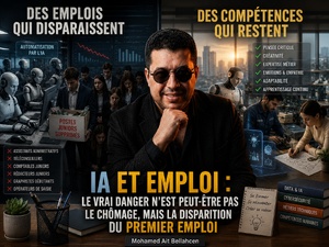 ​IA et emploi : le vrai danger n’est peut-être pas le chômage, mais la disparition du premier emploi !