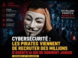 Cybersécurité : les pirates viennent de recruter des millions d’agents IA qui ne dorment jamais !
