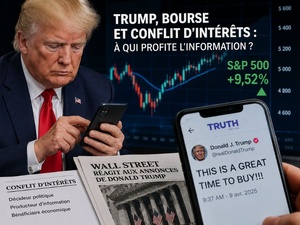 Trump et la Bourse : le Président peut-il fabriquer l'information qui fait gagner Wall Street ?