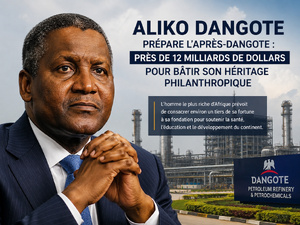 Un milliardaire nigérian décide de léguer 1/3 de sa fortune au développement de l'Afrique Un milliardaire nigérian décide de léguer 1/3 de sa fortune au développement de l'Afrique
