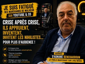 Je suis fatigué des marchands de malheur sur Youtube & Co